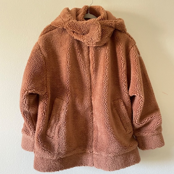 Alo Yoga Norte Sherpa Oversized Jacket Size Small - Picture 11 of 16